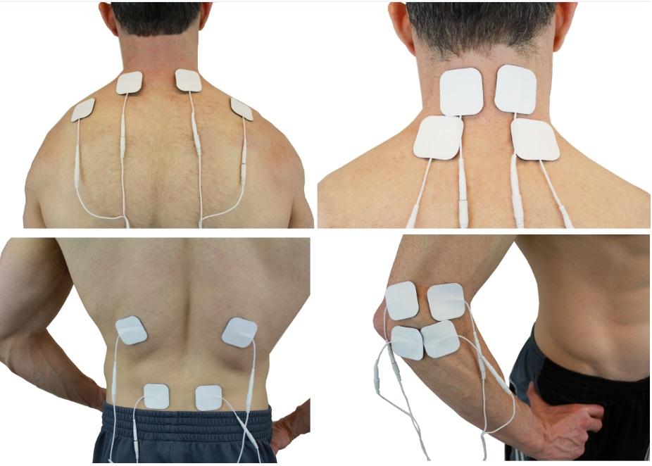 Tens Unit Muscle Stimulator 4 Channel Back,Neck Pain Relief